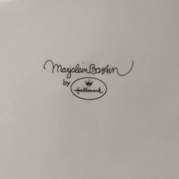 Marjolein Bastin Natures Sketchbook Plate LARGE Hallmark Butterfly Flower Wreath - Picture 7 of 13